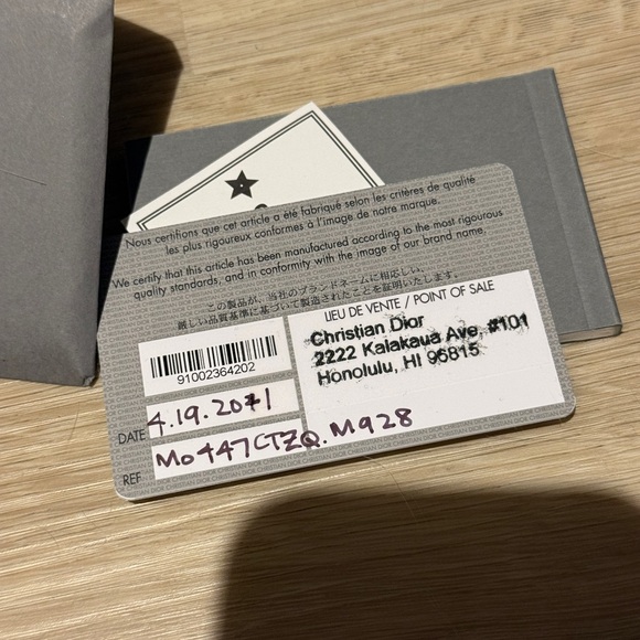 Dior Black Mini Saddle Bag - Picture 6 of 6